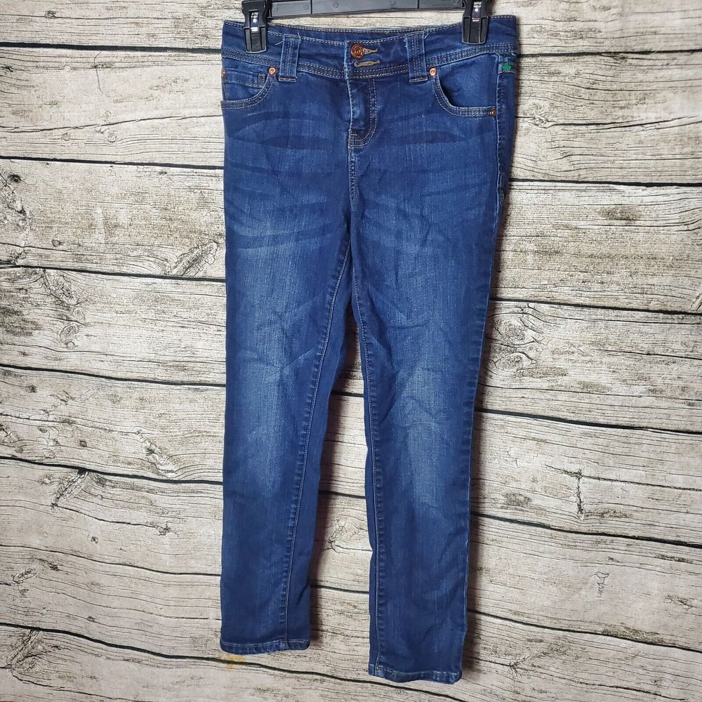 Junior's INC Denim Straight Leg Regular Fit Crop Jeans Size 2P